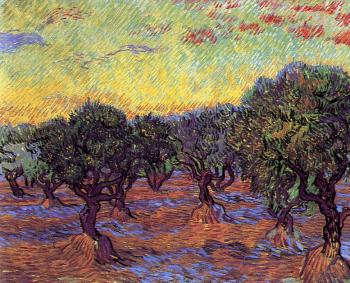 Vincent Van Gogh : Olive Orchard II